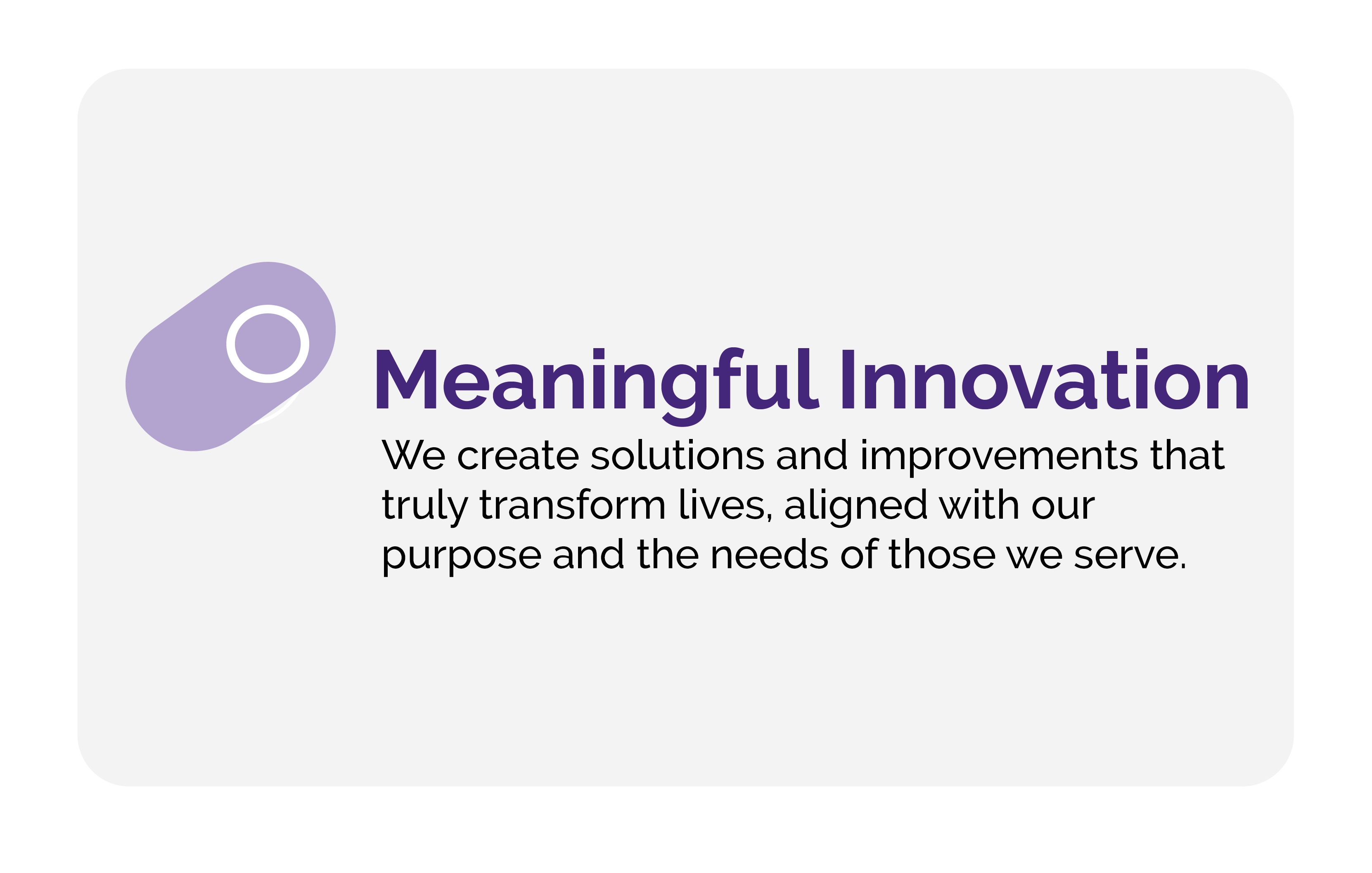 Meaningful Innovation